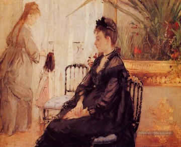 Berthe Morisot œuvres - Intérieur Berthe Morisot